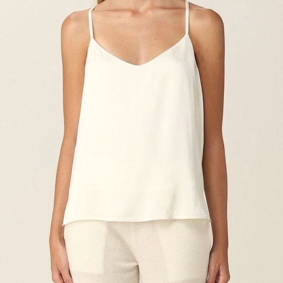 Loft Cream Layering Lined Racerback Camisole Size XL - Picture 1 of 7